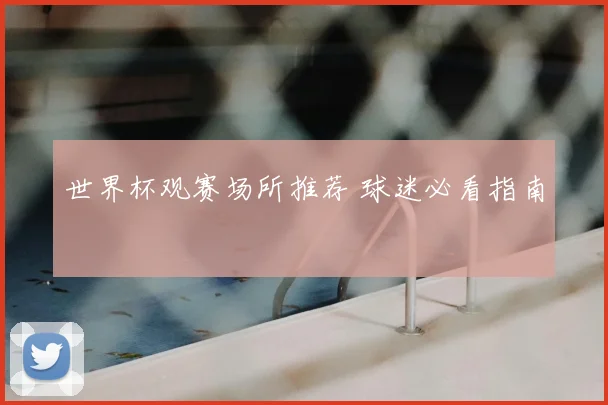 世界杯观赛场所推荐 球迷必看指南